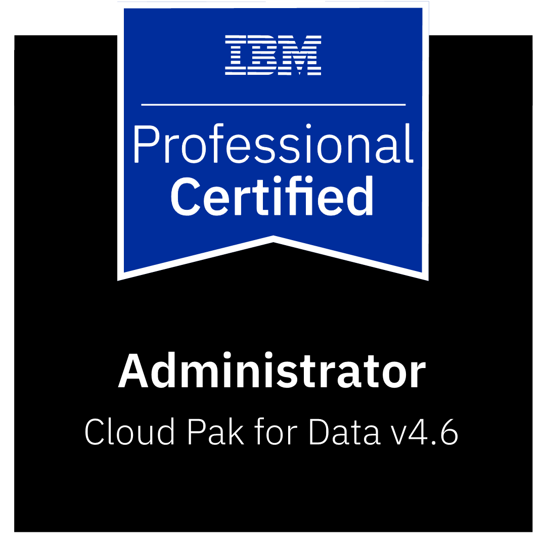 IBM Cloud Pak for Data v4.6 Administrator